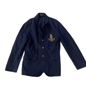 Polo By Ralph Lauren Mens Blur Blazer Sport Coat Jacket 42R